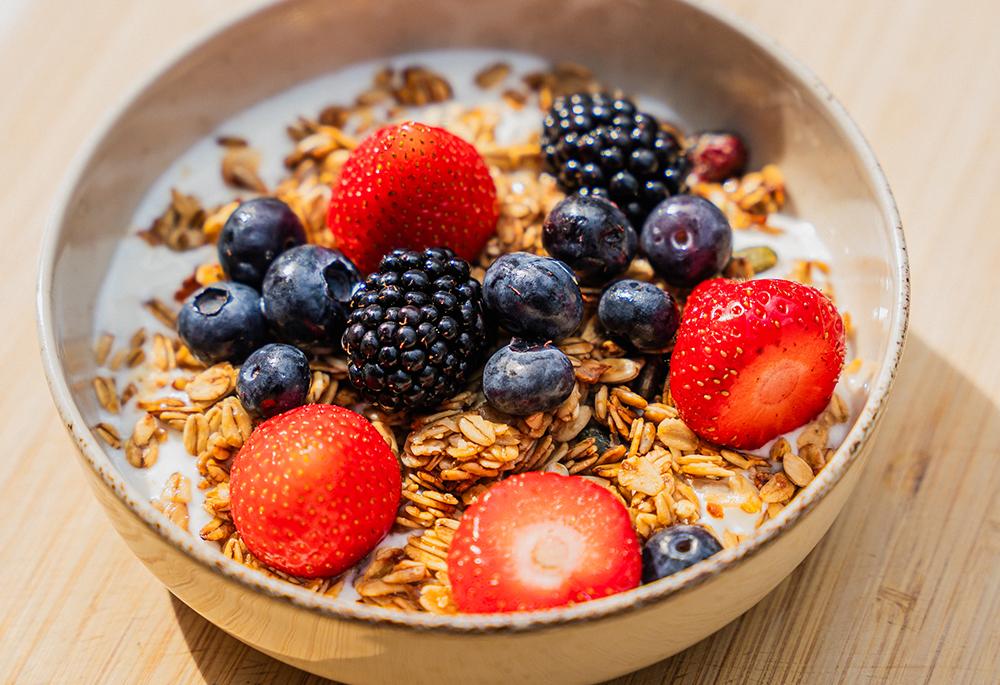 Au Flan Breton homemade en ambachtelijke granola